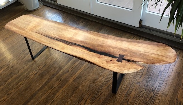Hickory coffee table